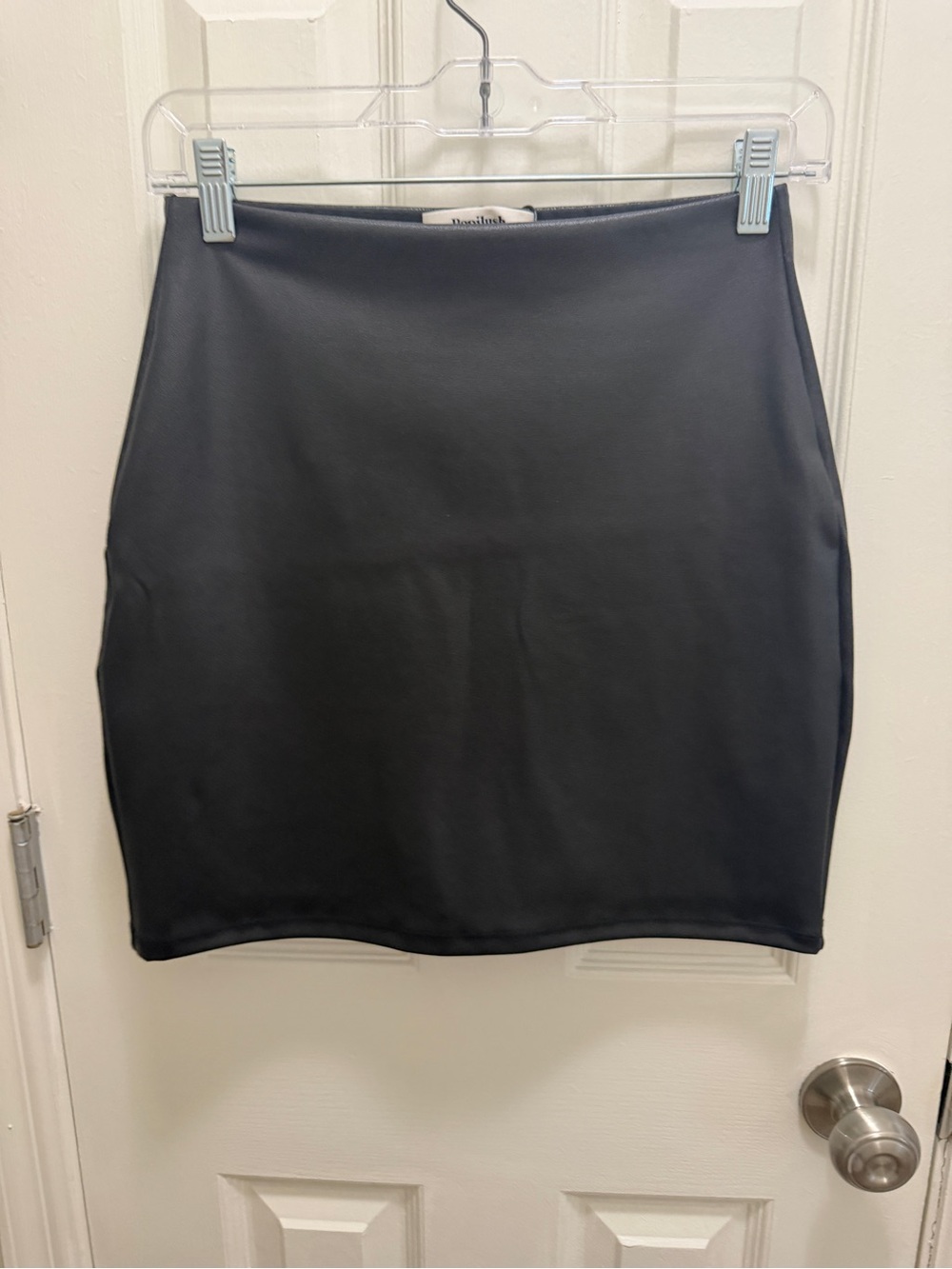 Popilush faux leather Skirt